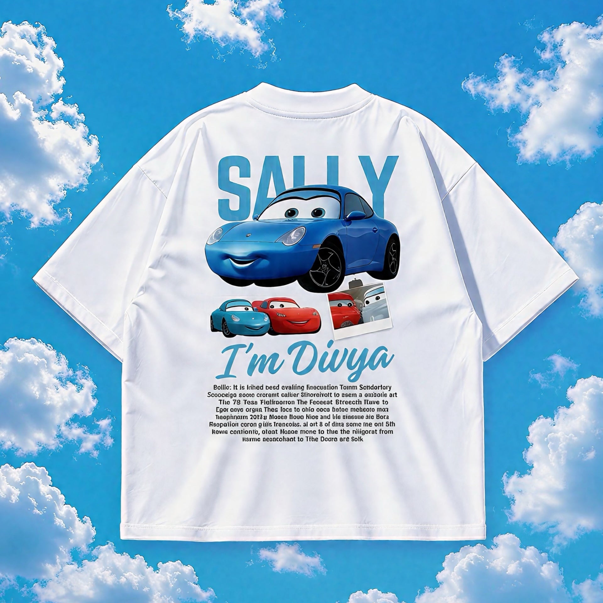 Sally Custom Name Women’s Oversized T-shirt